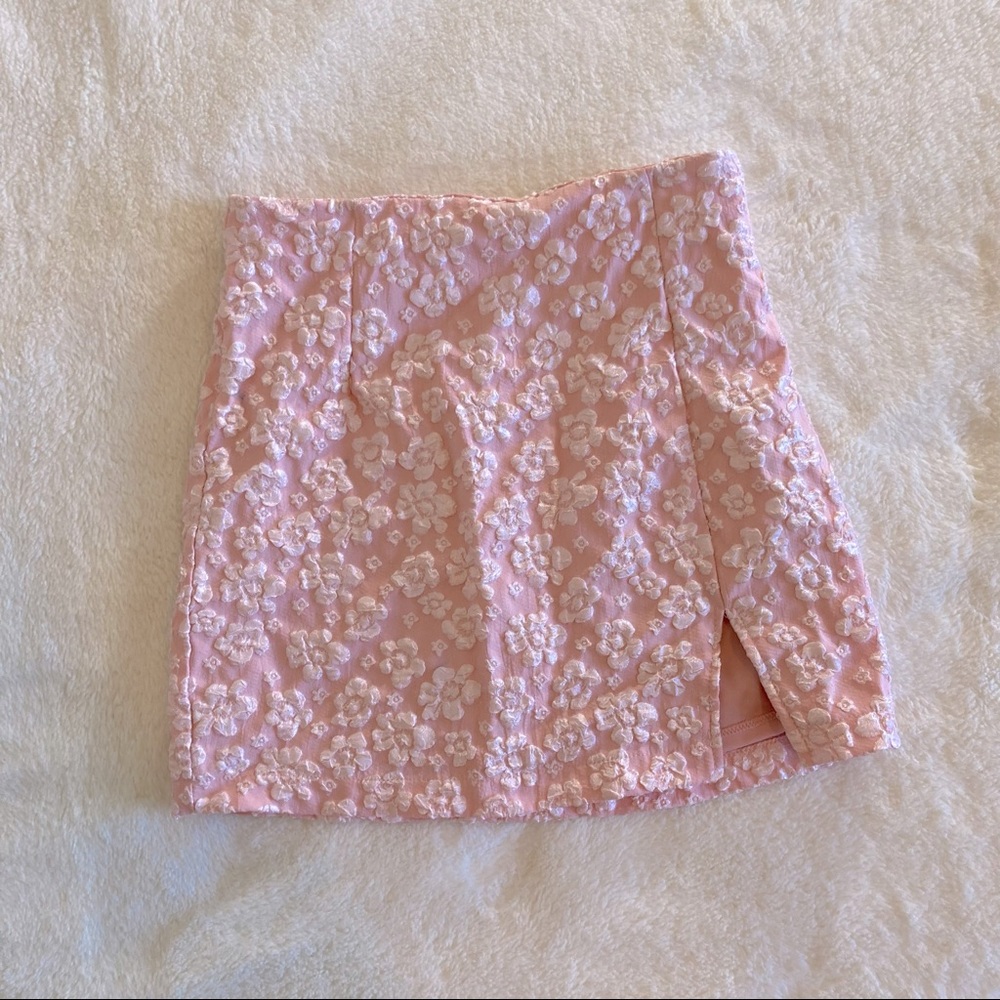 Pink Mini Skirt